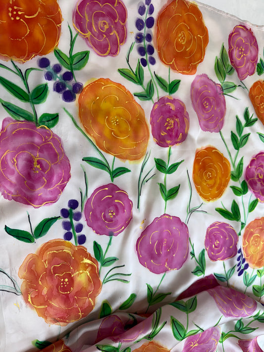 Floral Whisper Stole