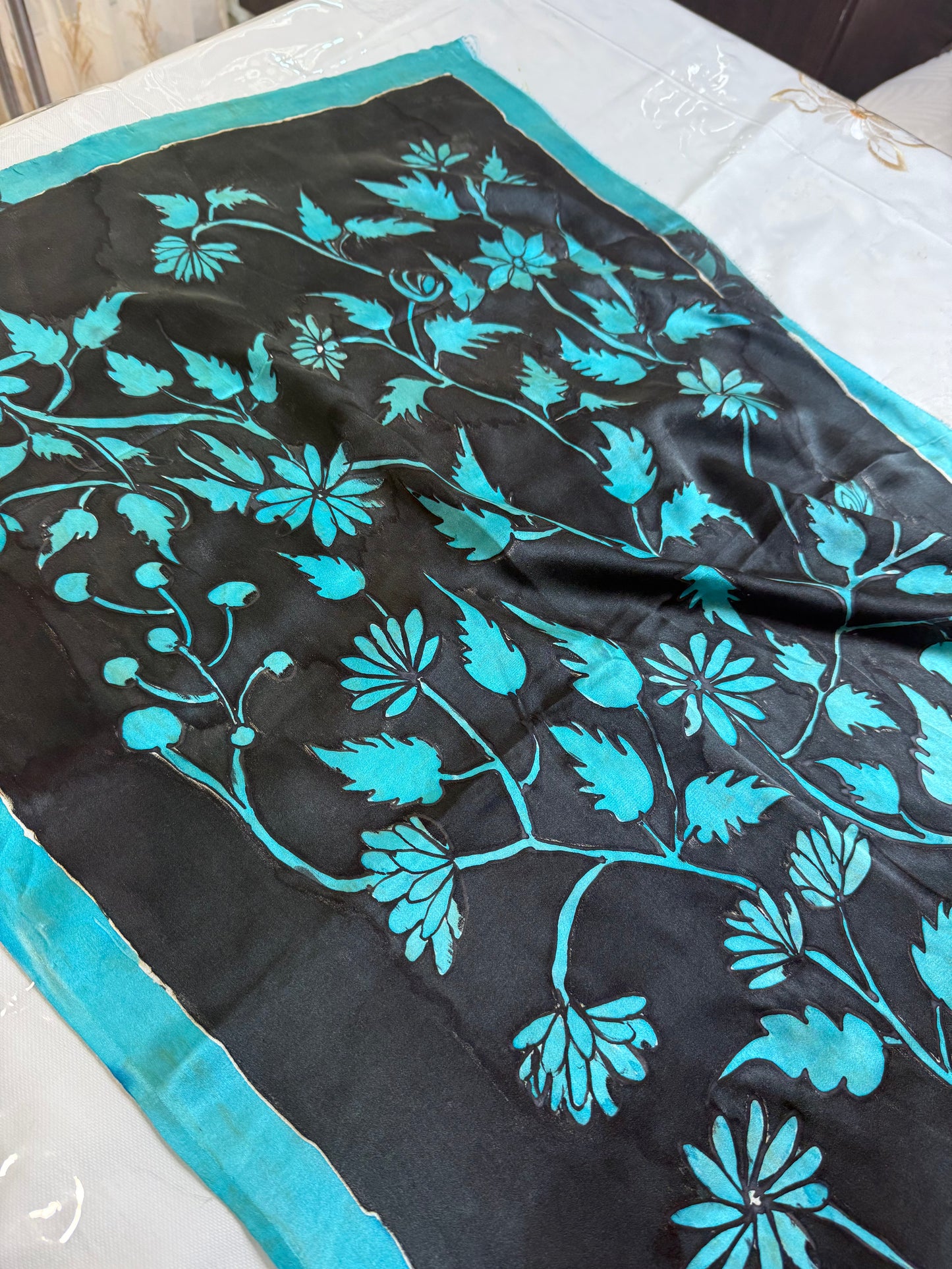 Midnight Turquoise Garden