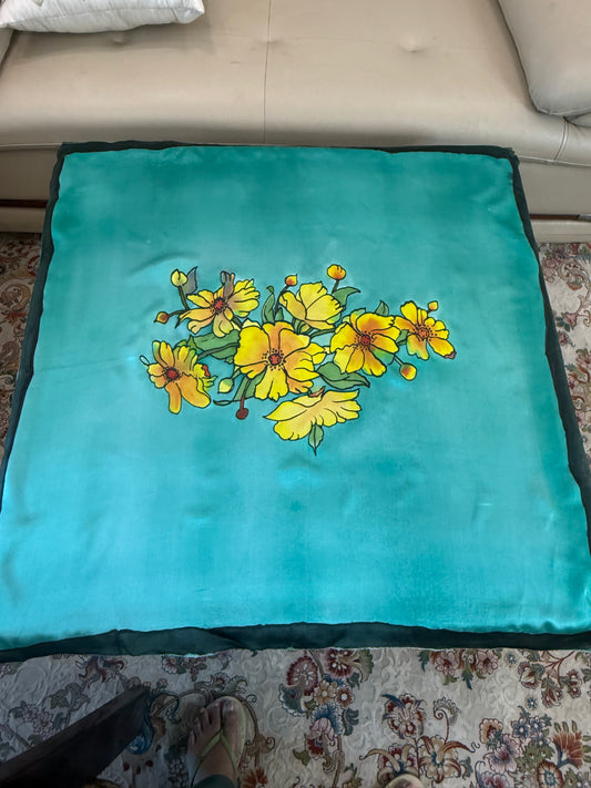 Daffodil Blossom Silk - Scarf