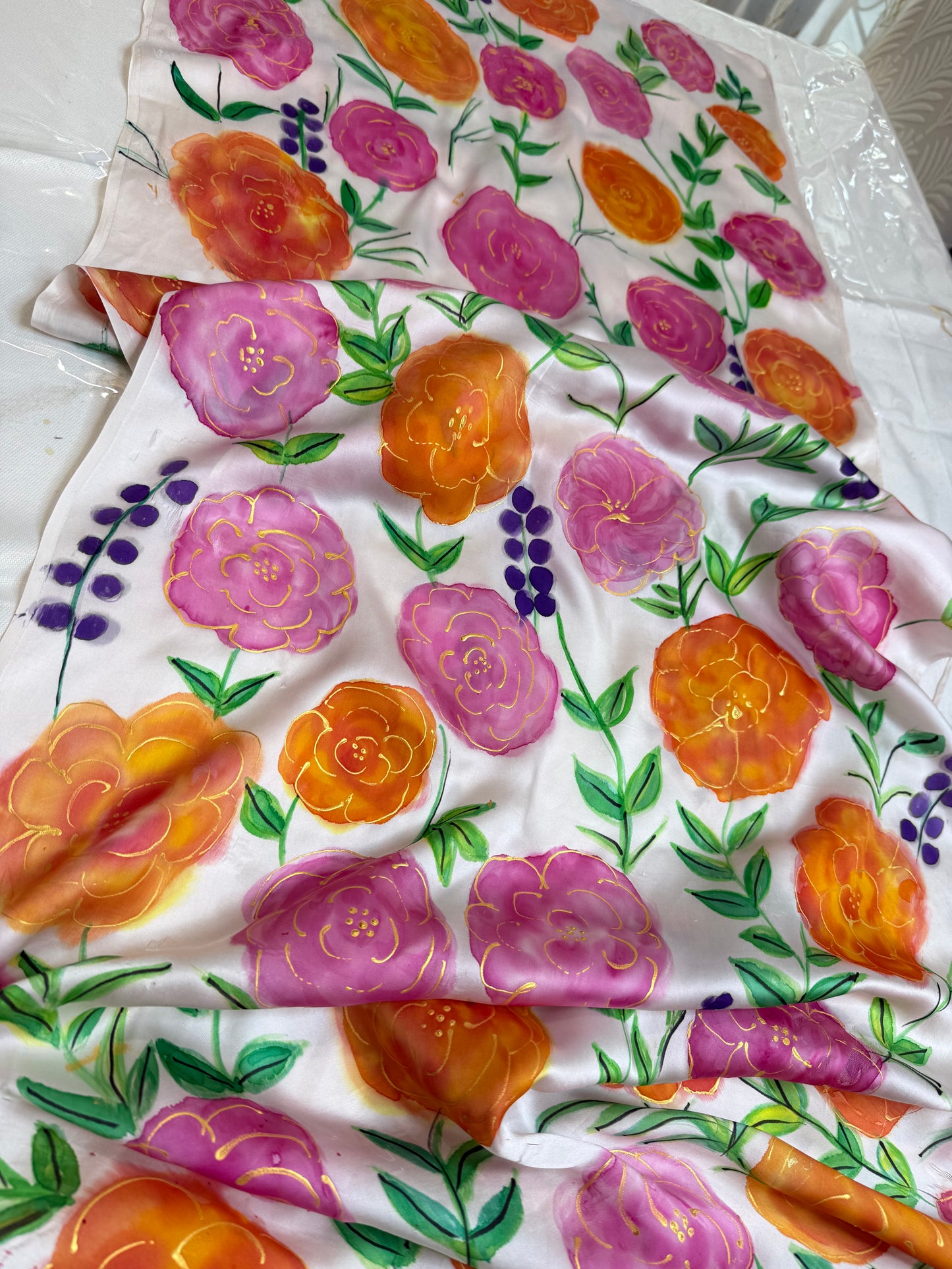 Floral Whisper Stole