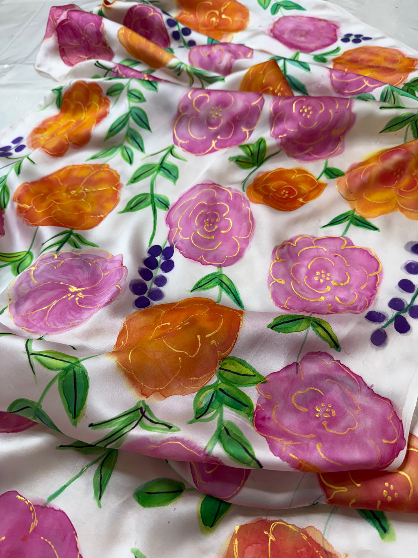 Floral Whisper Stole