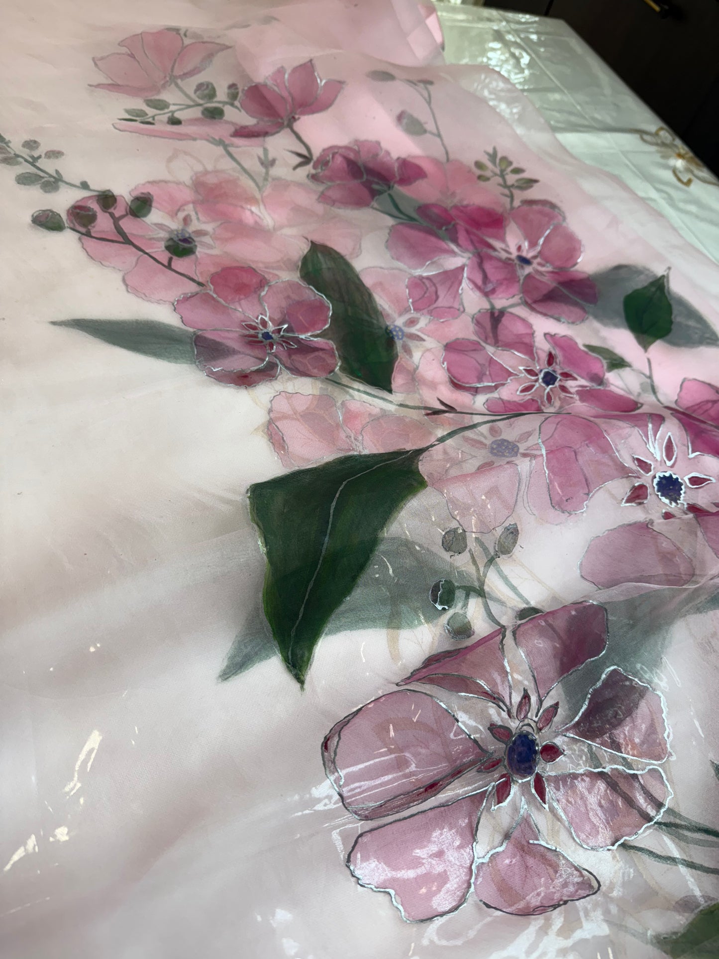 Serene Spring Bloom Dupatta