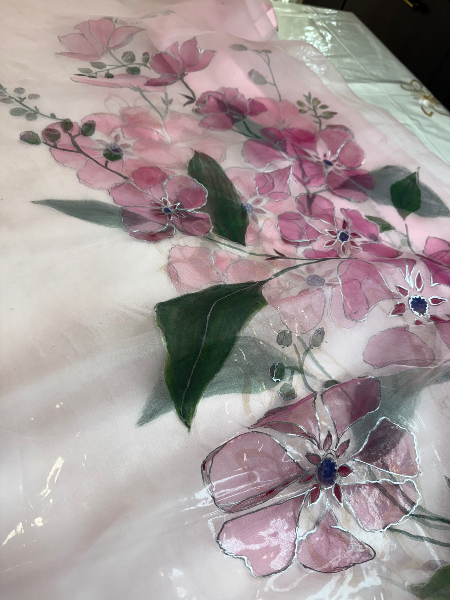 Serene Spring Bloom Dupatta