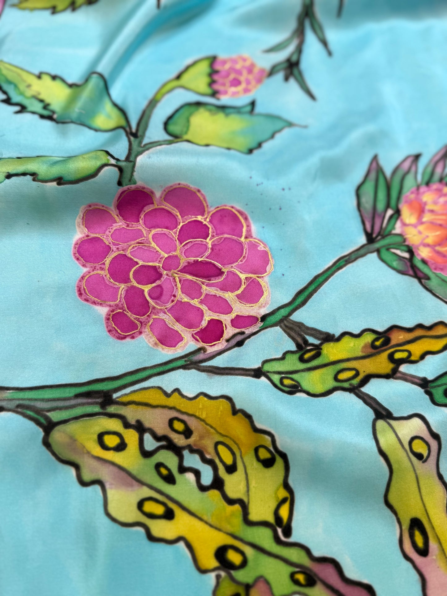 Sky Blossom Pastel Dupatta