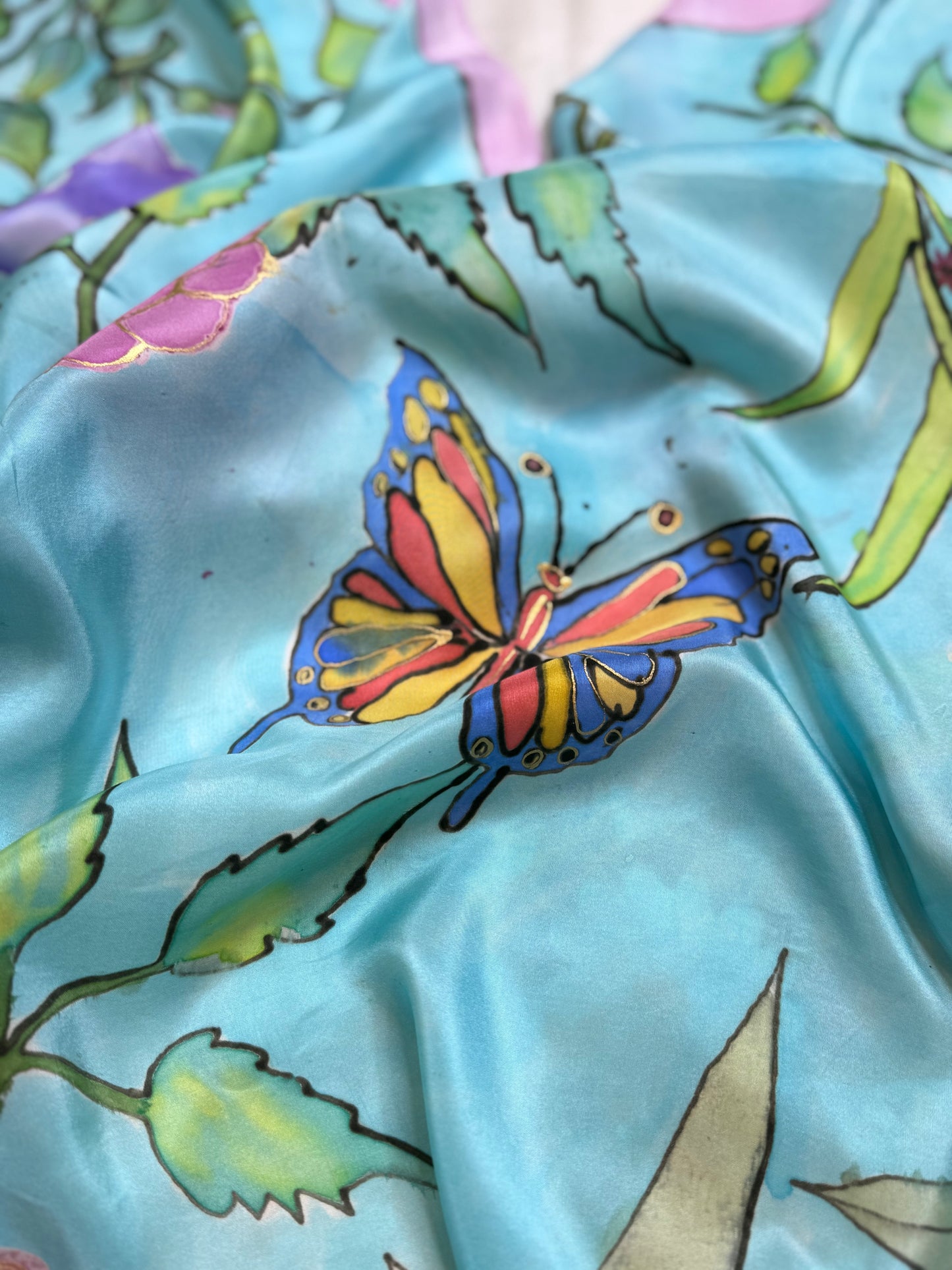 Sky Blossom Pastel Dupatta