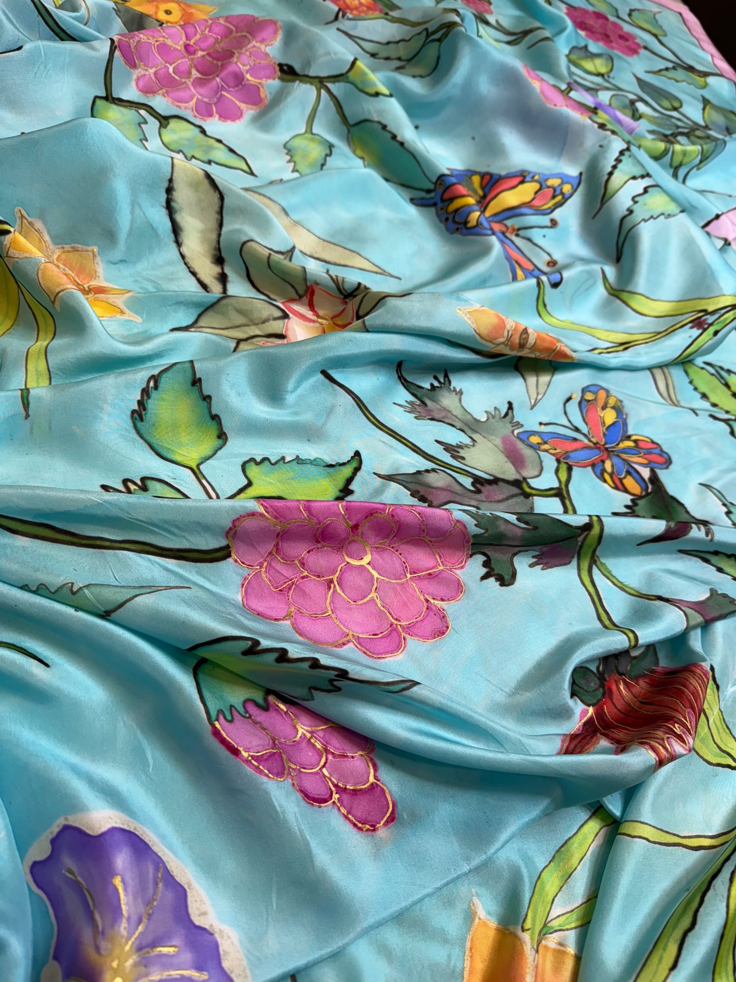 Sky Blossom Pastel Dupatta