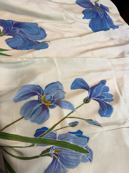 Blue Iris Petals of Grace