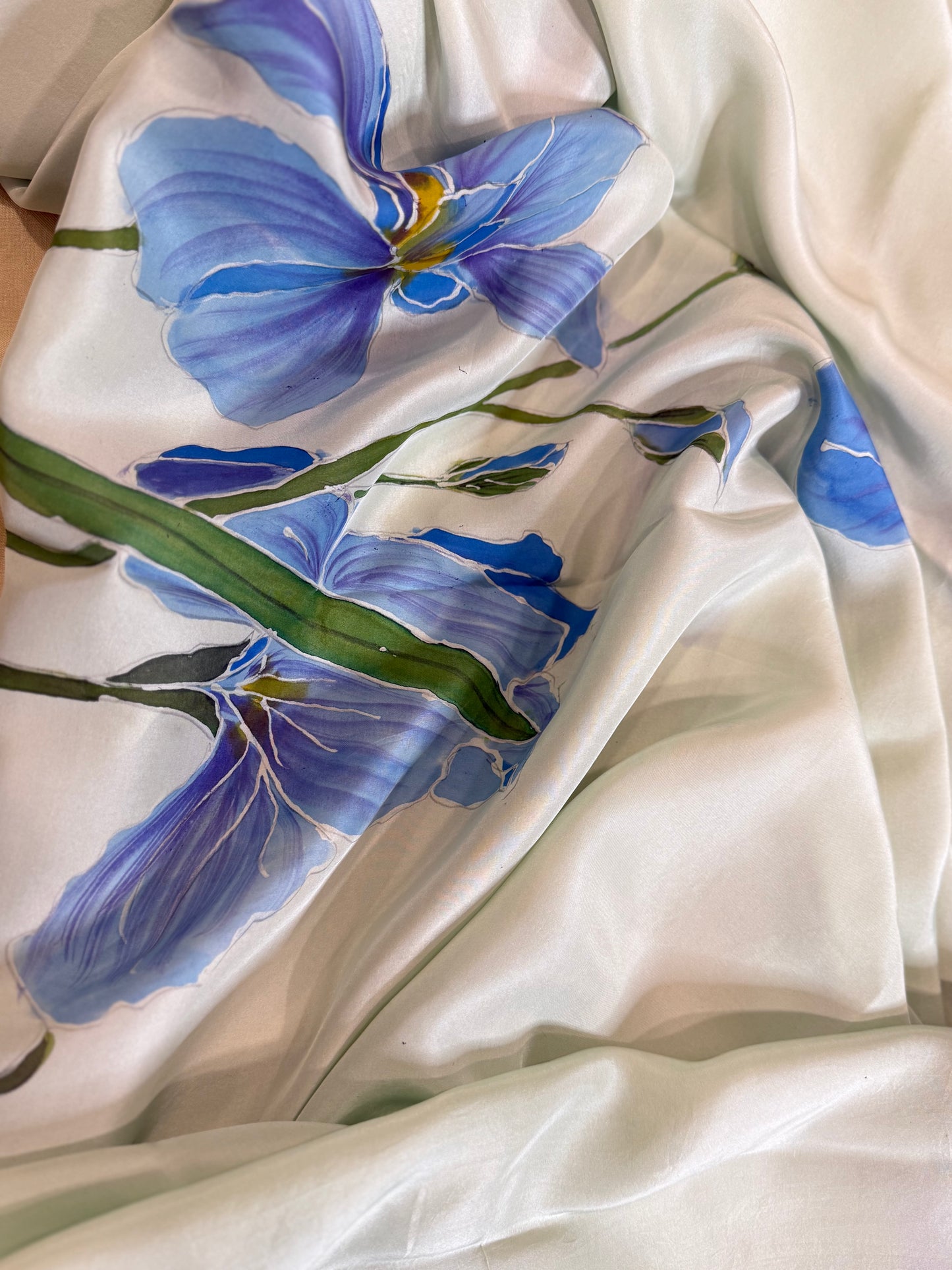Blue Iris Petals of Grace