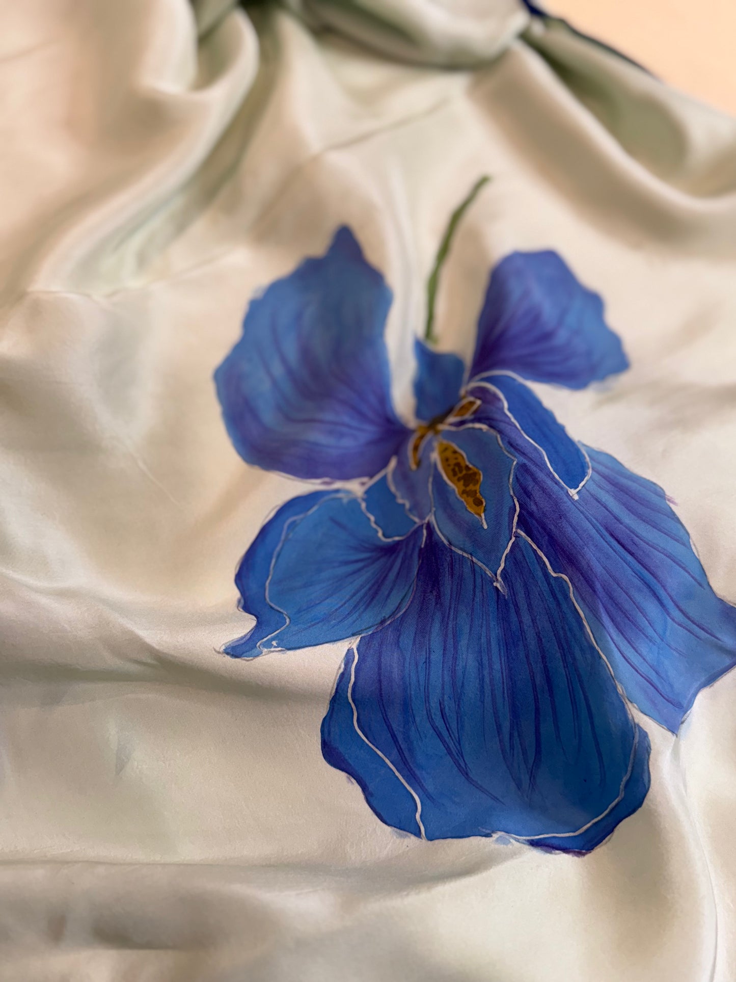 Blue Iris Petals of Grace