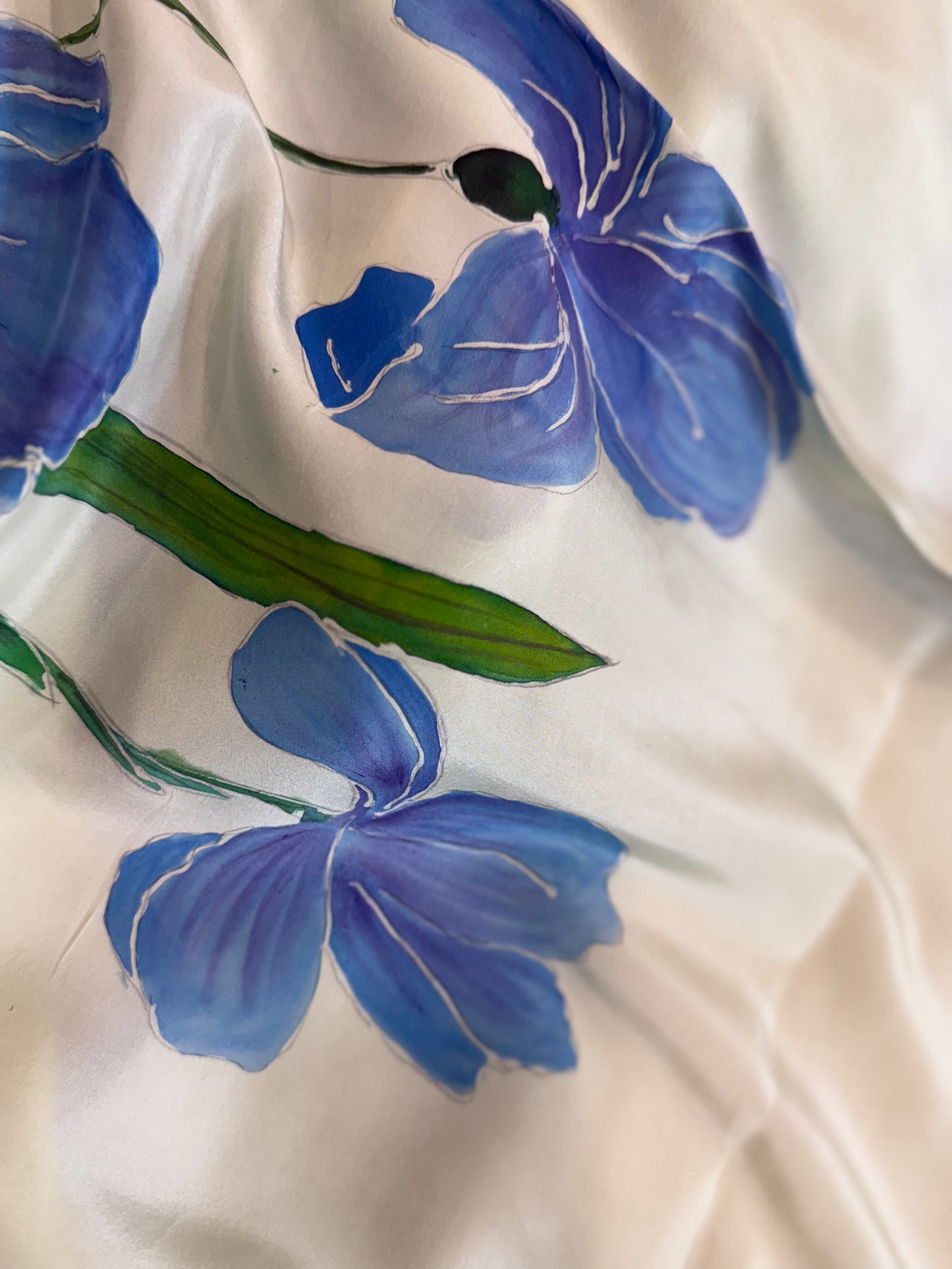 Blue Iris Petals of Grace