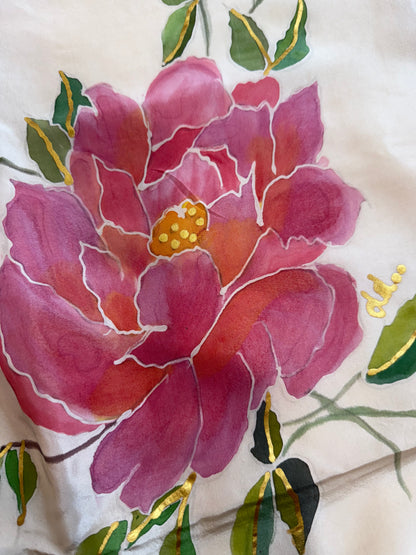 Rosé Peonies in Full Bloom