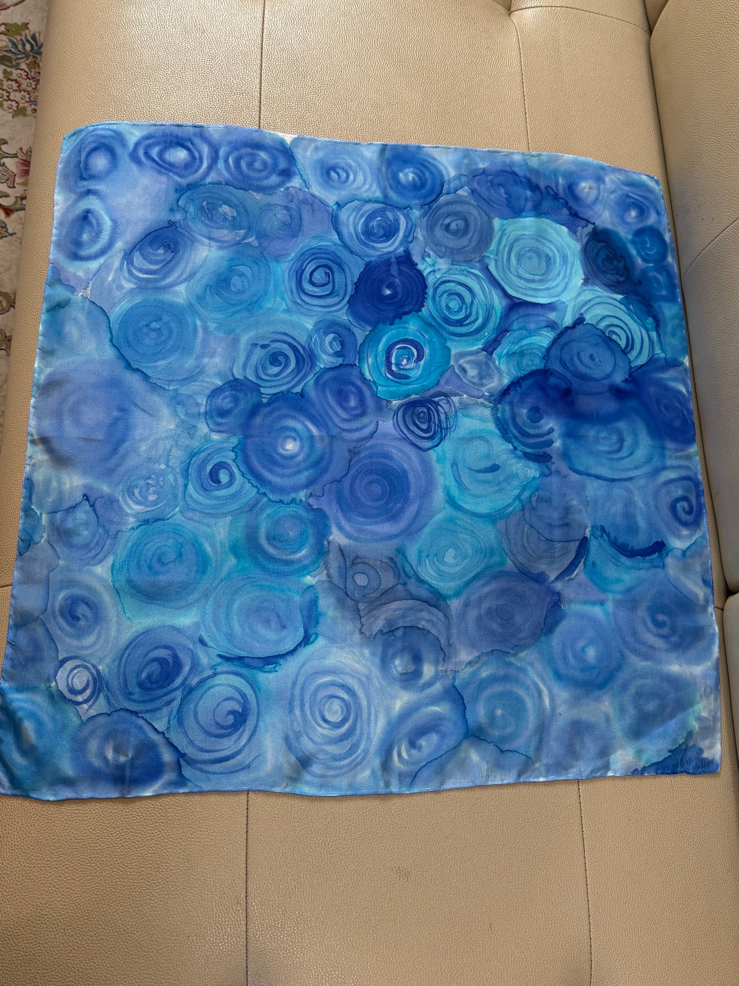 Azure Ripple Dreams - Scarf