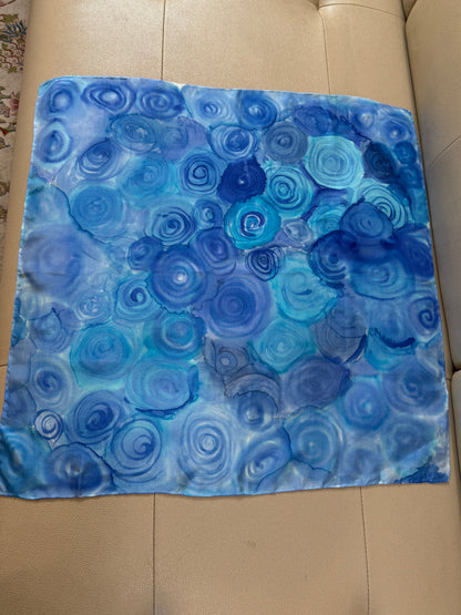 Azure Ripple Dreams - Scarf