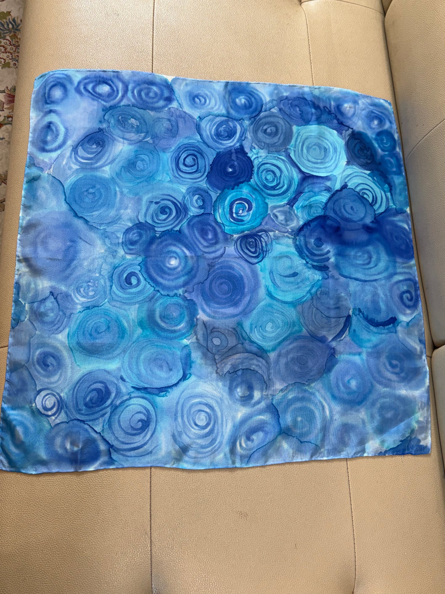 Azure Ripple Dreams - Scarf