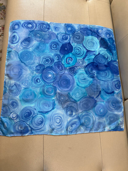 Azure Ripple Dreams - Scarf