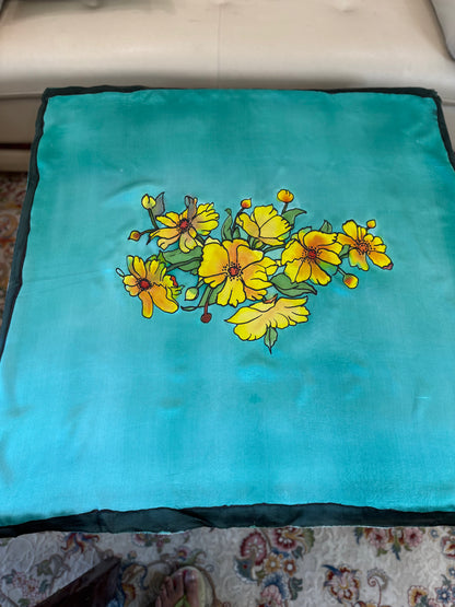 Daffodil Blossom Silk - Scarf