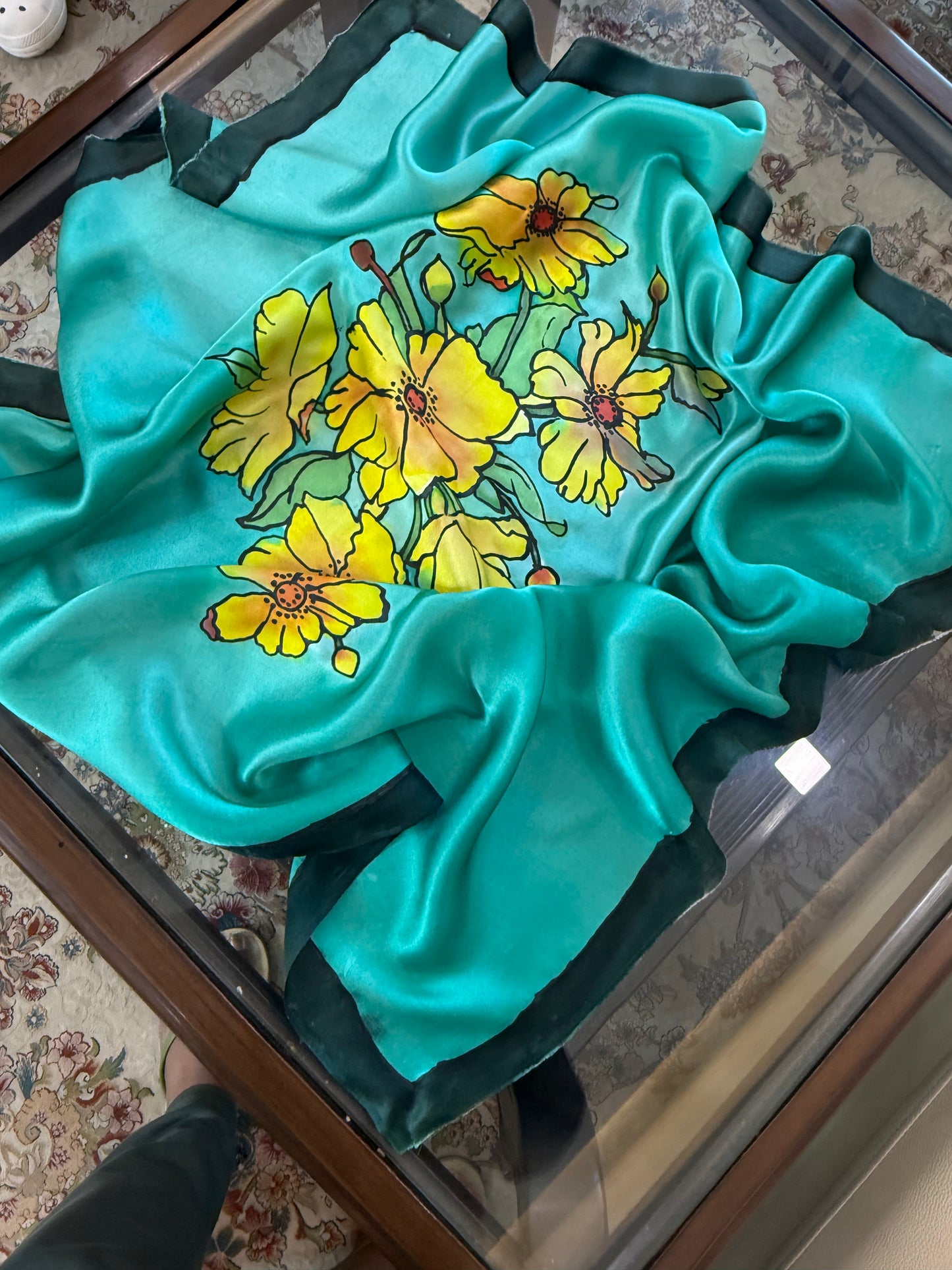 Daffodil Blossom Silk - Scarf