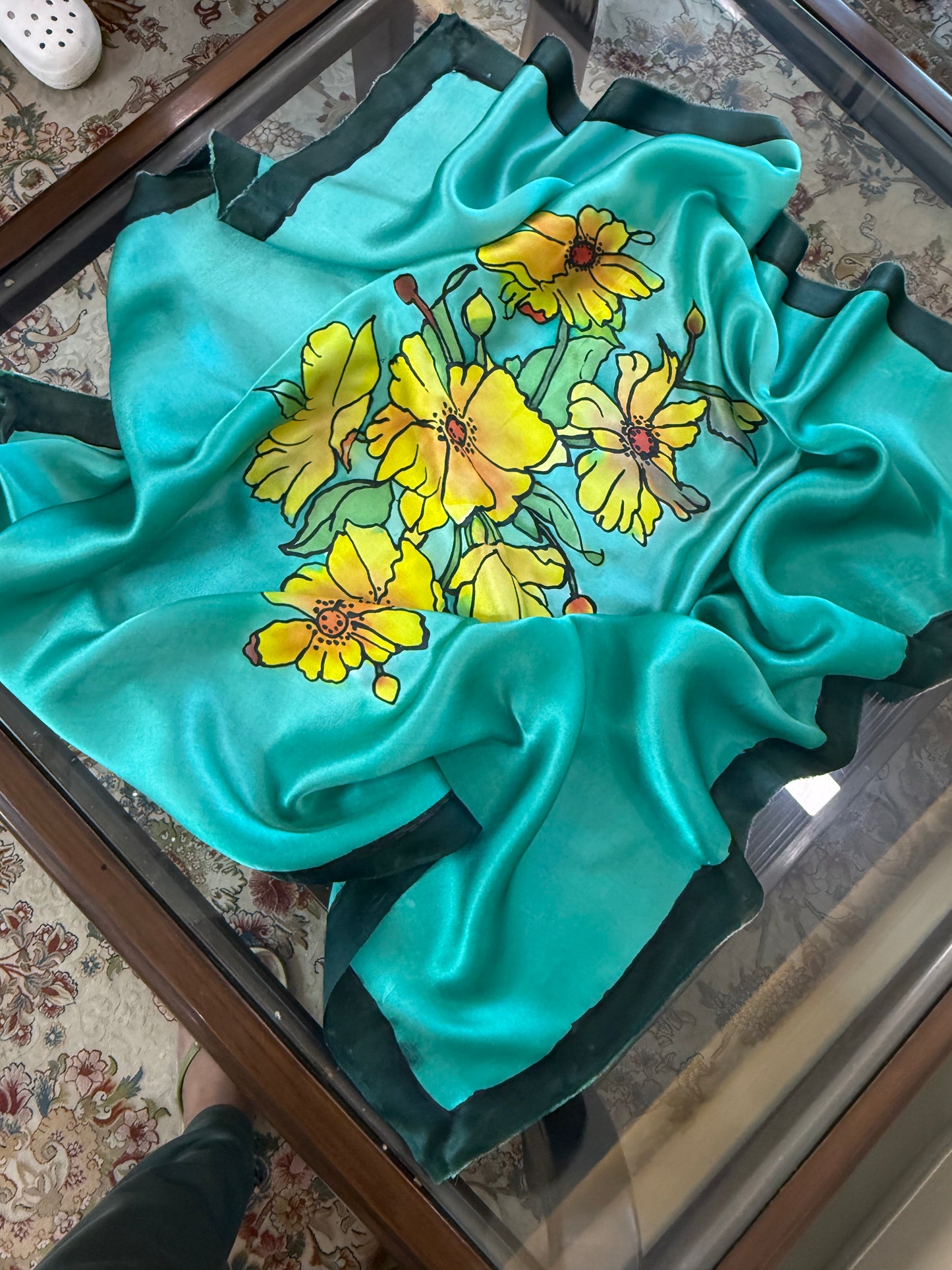 Daffodil Blossom Silk - Scarf